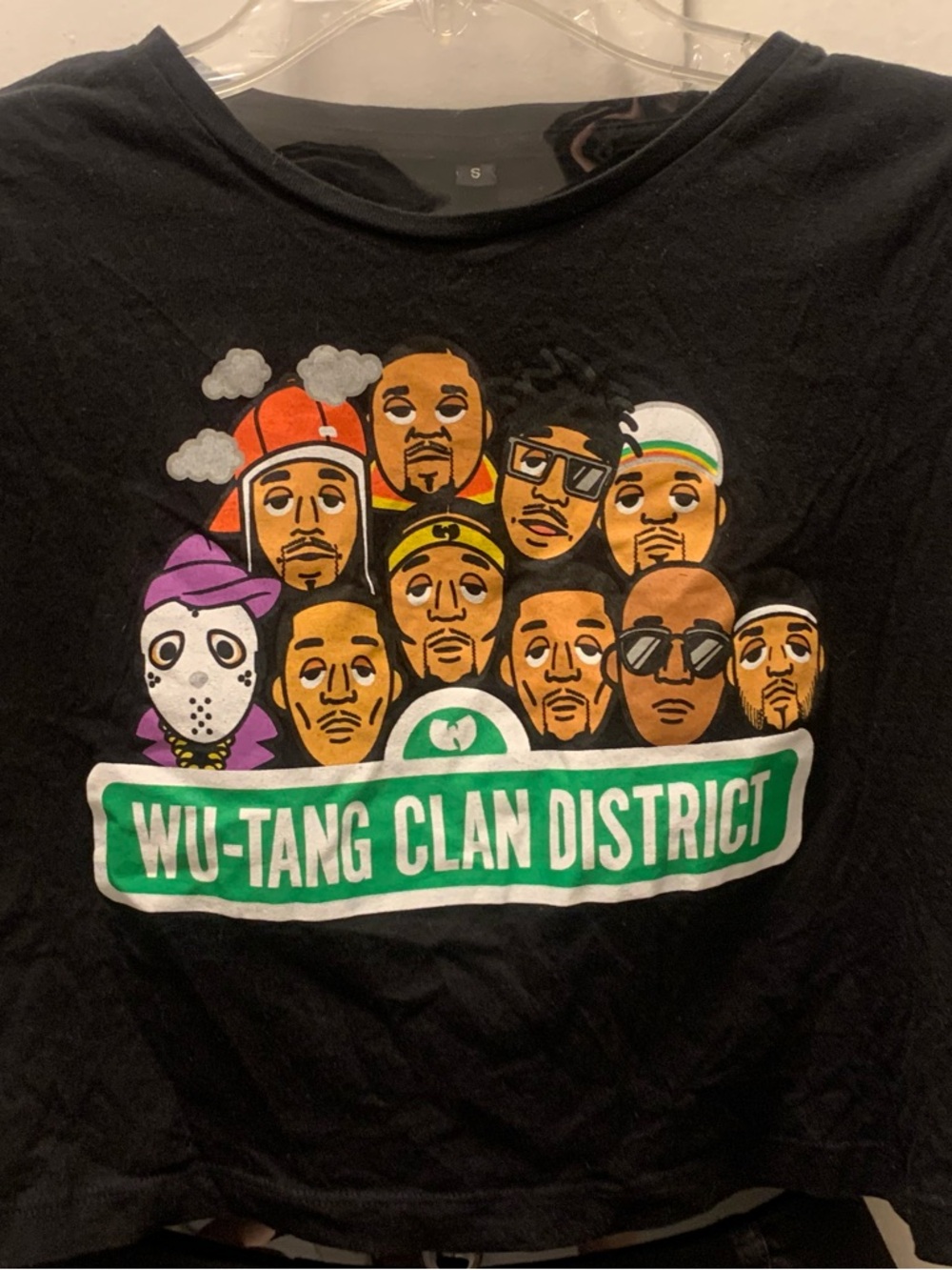 Wu-Tang Clan District Black Graphic Tee